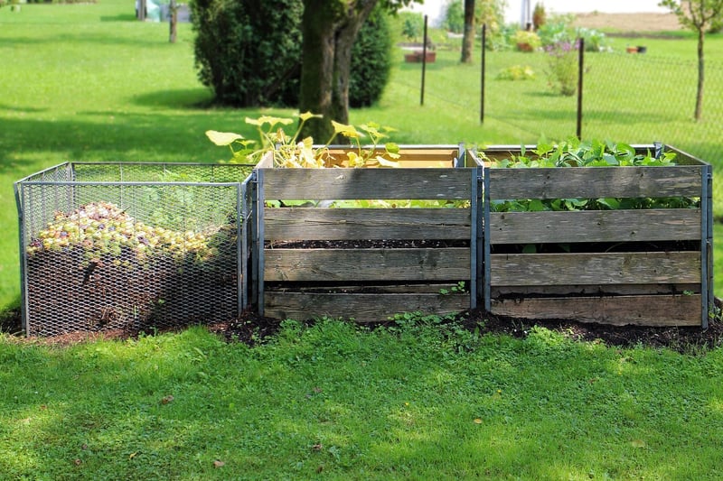 Homemade compost bins